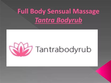 Full Body Sensual Massage Erotic massage Arroyo